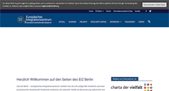 Desktop Screenshot of eiz-berlin.de